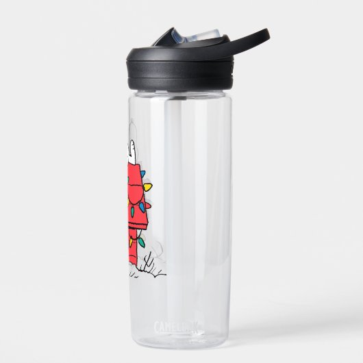 Erdnüsse | Hundehütte Snoopy mit Licht Trinkflasche (Links)