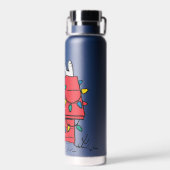 Erdnüsse | Hundehütte Snoopy mit Licht Trinkflasche (Rückseite)
