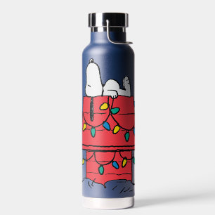 Erdnüsse Hundehütte Snoopy mit Licht Trinkflasche