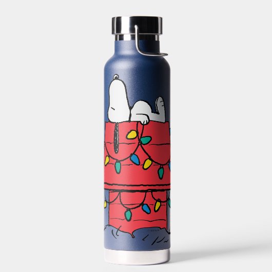 Erdnüsse | Hundehütte Snoopy mit Licht Trinkflasche (Links)