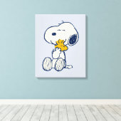 Erdnüsse im Blut Leinwanddruck (Insitu (Holzboden))