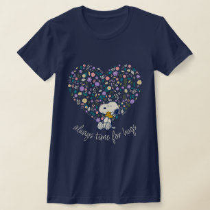 Erdnüsse im Blut   Snoopy Heart T-Shirt