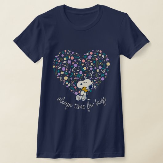 Erdnüsse im Blut | Snoopy Heart T-Shirt (Ablage )