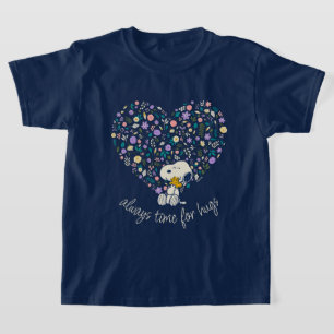 Erdnüsse im Blut Snoopy Heart T-Shirt