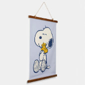 Erdnüsse im Blut Wandteppich Mit Holzrahmen (Gewinkelt)