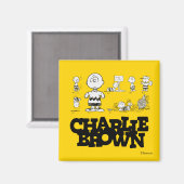 Erdnüsse | Immer Charlie Brown Magnet (Vorderseite/Rückseite)