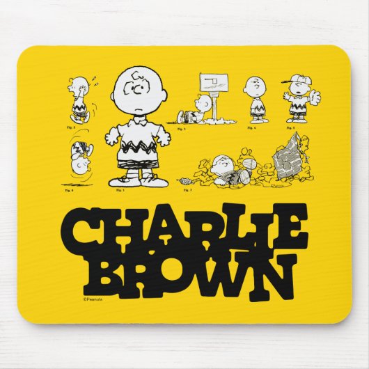 Erdnüsse | Immer Charlie Brown Mousepad (Vorne)