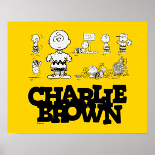 Erdnüsse   Immer Charlie Brown Poster