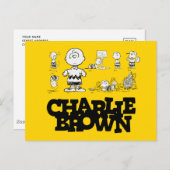Erdnüsse | Immer Charlie Brown Postkarte (Vorne/Hinten)