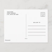 Erdnüsse | Immer Charlie Brown Postkarte (Rückseite)