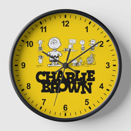 Erdnüsse | Immer Charlie Brown Uhr (Vorderseite)