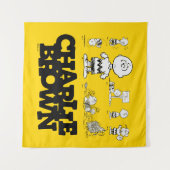 Erdnüsse | Immer Charlie Brown Wandteppich (Vorderseite (Horizontal))