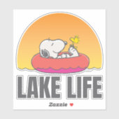 Erdnüsse | Innenrohr schwimmend Aufkleber (Blatt)