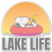 Erdnüsse | Innenrohr schwimmend Aufkleber (Vorderseite)