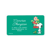 Erdnüsse | Je mehr Merrier Adressaufkleber (Vorne)