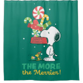 Erdnüsse | Je mehr Merrier Duschvorhang (Vorderseite)