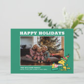 Erdnüsse | Je mehr Merrier Feiertagskarte (Stehend Vorderseite)