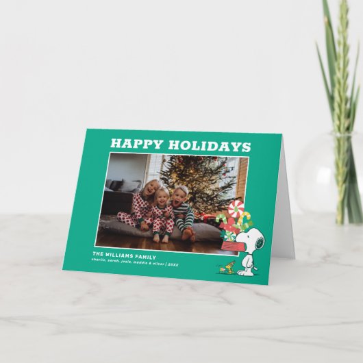 Erdnüsse | Je mehr Merrier Feiertagskarte (Vorderseite)