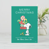 Erdnüsse | Je mehr Merrier Feiertagskarte (Stehend Vorderseite)