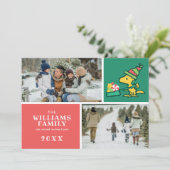 Erdnüsse | Je mehr Merrier Feiertagskarte (Stehend Vorderseite)