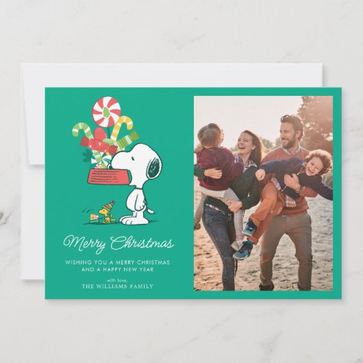 Erdnüsse | Je mehr Merrier Feiertagskarte (Vorderseite)