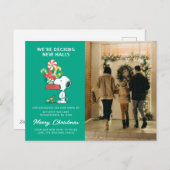 Erdnüsse | Je mehr Merrier Feiertagspostkarte (Vorne/Hinten)