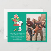 Erdnüsse | Je mehr Merrier Feiertagspostkarte (Vorne/Hinten)