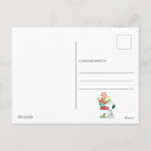 Erdnüsse | Je mehr Merrier Feiertagspostkarte (Rückseite)