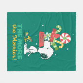 Erdnüsse | Je mehr Merrier Fleecedecke (Vorderseite (Horizontal))