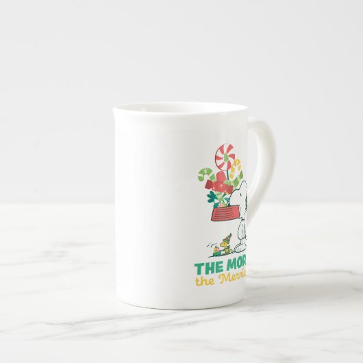 Erdnüsse | Je mehr Merrier Porzellantasse (Vorderseite Rechts)