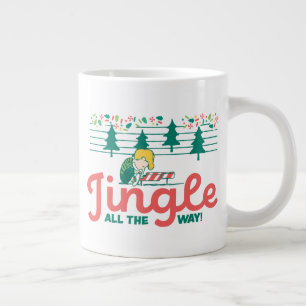 Erdnüsse   Jingle All The Way Jumbo-Tasse