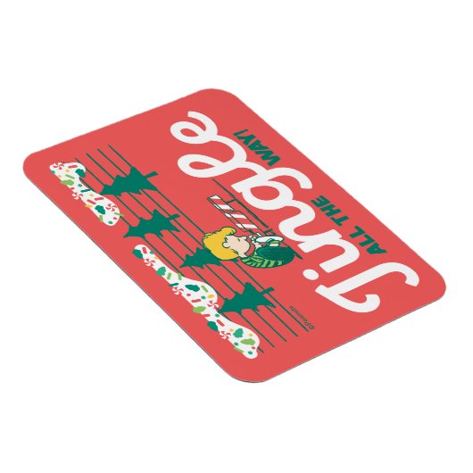 Erdnüsse | Jingle All The Way Magnet (Rechte Seite)