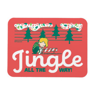 Erdnüsse   Jingle All The Way Magnet