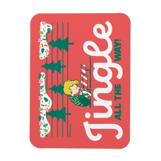 Erdnüsse | Jingle All The Way Magnet (Vertikal)