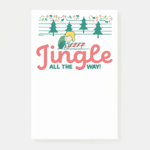 Erdnüsse Jingle All The Way Post-it Klebezettel