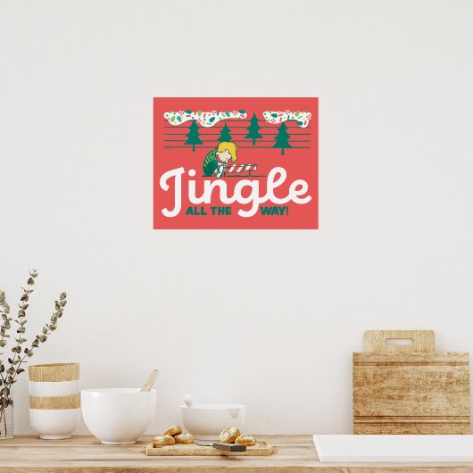 Erdnüsse | Jingle All The Way Poster (Küche)