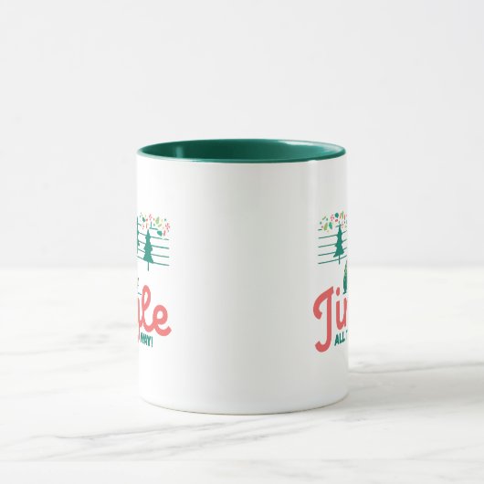 Erdnüsse | Jingle All The Way Tasse (Zentrum)