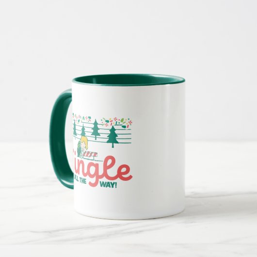 Erdnüsse | Jingle All The Way Tasse (Vorderseite Links)