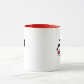 Erdnüsse | "Joe Cool" Stehend | Monogramm F Tasse (Zentrum)