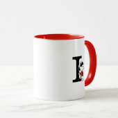 Erdnüsse | "Joe Cool" Stehend | Monogramm I Tasse (VorderseiteRechts)