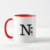 Erdnüsse | "Joe Cool" Stehend | Monogramm N Tasse (Links)