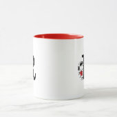 Erdnüsse | "Joe Cool" Stehend | Monogramm R Tasse (Zentrum)