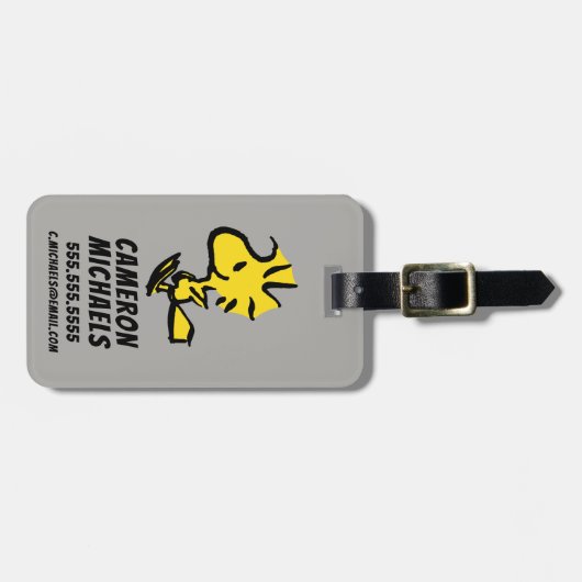 Erdnüsse | Jumping Gepäckanhänger (Vorderseite horizontal)