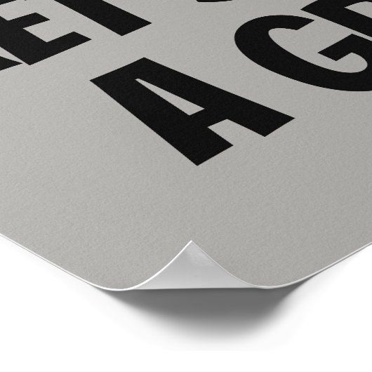 Erdnüsse | Jumping Poster (Ecke)