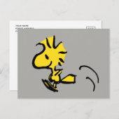 Erdnüsse | Jumping Postkarte (Vorne/Hinten)