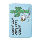 Erdnüsse | Kakteen Holiday Badematte (Vorderseite Vertikal)