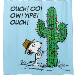 Erdnüsse | Kakteen Holiday Duschvorhang