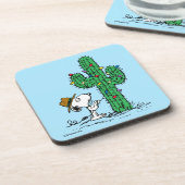 Erdnüsse | Kakteen Holiday Getränkeuntersetzer (Linke Seite)