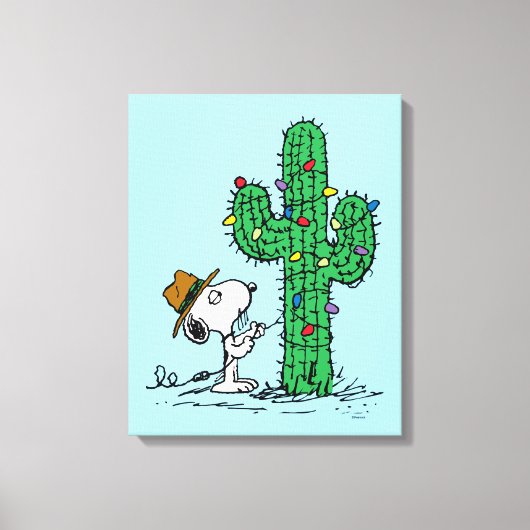 Erdnüsse | Kakteen Holiday Leinwanddruck (Vorderseite)