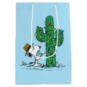 Erdnüsse | Kakteen Holiday Mittlere Geschenktüte (Rückseite)